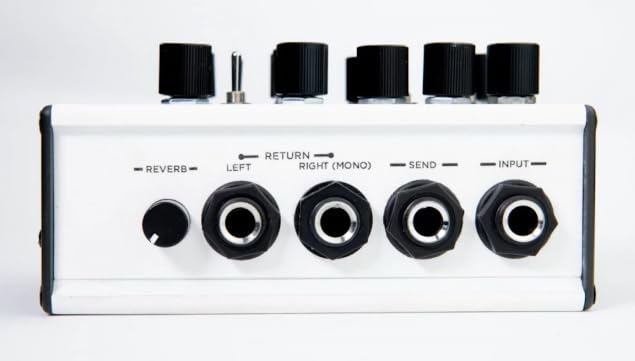 DSM Humboldt Simplifier II DLX Zero Watt Dual Channel Reverb Stereo Micro Mini Easy to Use Analog AMP Simulation with Headphone Out AUX Slot 200mA & -