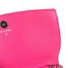 CHANEL Makeup Shoulder Bag Crossbody Long Wallet Patent Leather pink