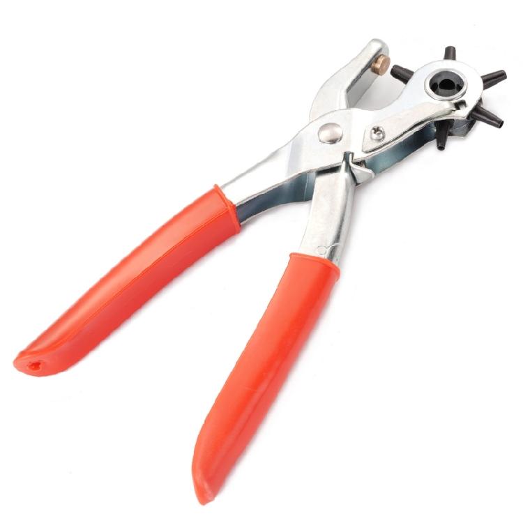 Leather Hole Punch Tool for Belt Multi Hole Size Puncher for Belts Watch Bands Straps Dogs Collars Saddles Shoes Fabric