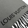 Excellent LOUIS VUITTON Scarf Muffler Graphic Dual Wool Mens M79097 Used