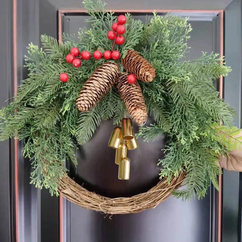 2025 Christmas Wreath Boho Wreath Christmas Day Wreath Home Decoration Door Wall Decoration, Christmas Festival Wreath Decor