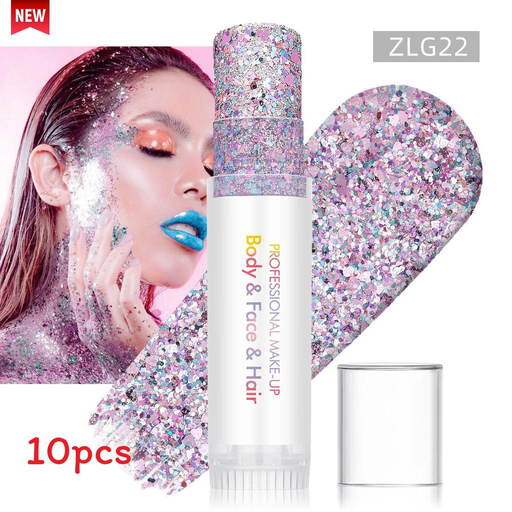 Body Glow Stick Face Sparkle Gel For Festival Makeup And Carnival Fun