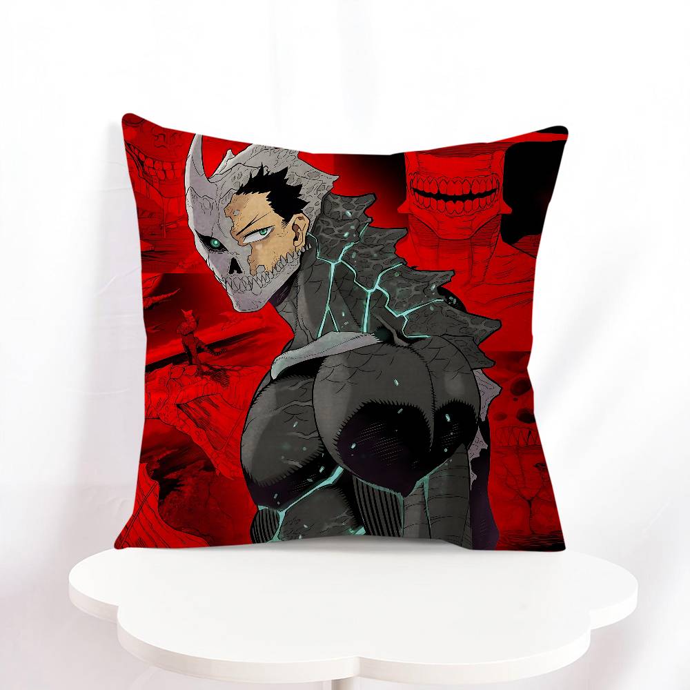 Kafka Hibino Kaiju No.8 Cushion Cover Pillowcase Upholstery Sofa Throw Pillow Home Decor Pillowcas