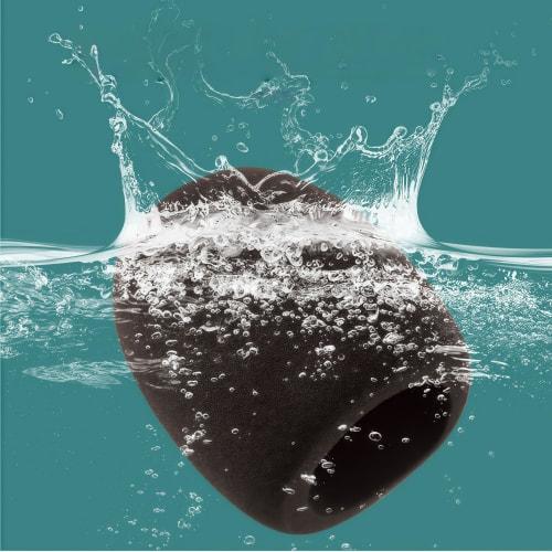 AkNebriax 10-Piece Black Microphone Sponge Windscreen Cover, High-Density Thick Sponge, Dustproof and Reusable, Replacement Microphone Sponge, Noise-C