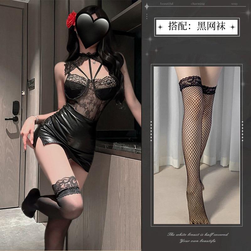 Sexy lingerie sexy onesie uniform seduction passion tease advanced sense inside lace hip skirt uniform women