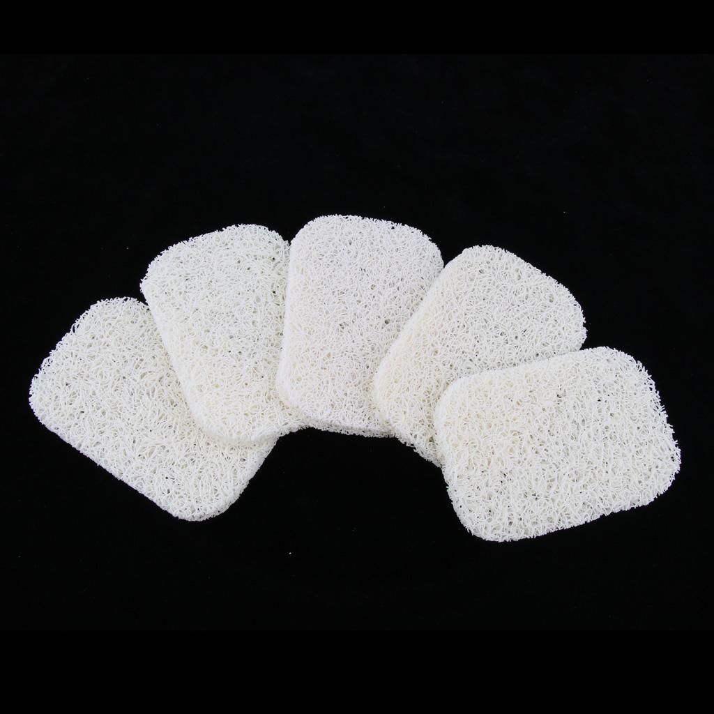 Buy 5 Pieces Bathroom Soap Bar Loofa Holder Sponges Scrubber Dish Rack