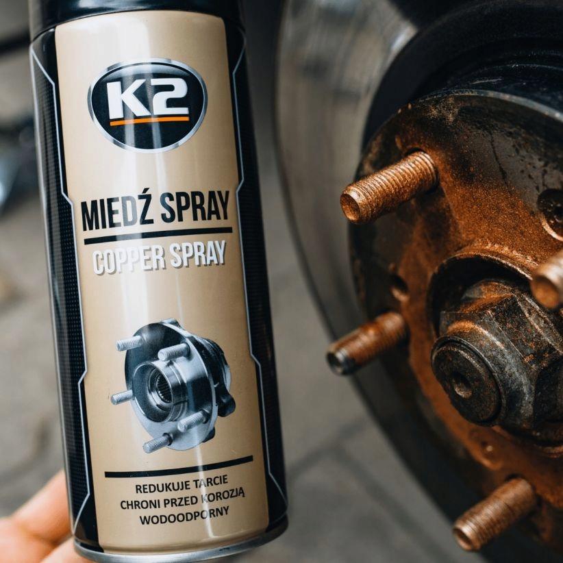 K2 Copper Spray High-Temperature Copper Grease