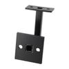 Hand Rail Support Black Handrail Bracket Home Decoration 2.6 Inches In Height Easy Installation Elegant Aesthetic