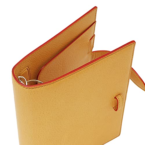 Brelio Bible Minerva System Planera Box, Średnica Pierścieni 30mm, Naturalny Pasek, 589 40