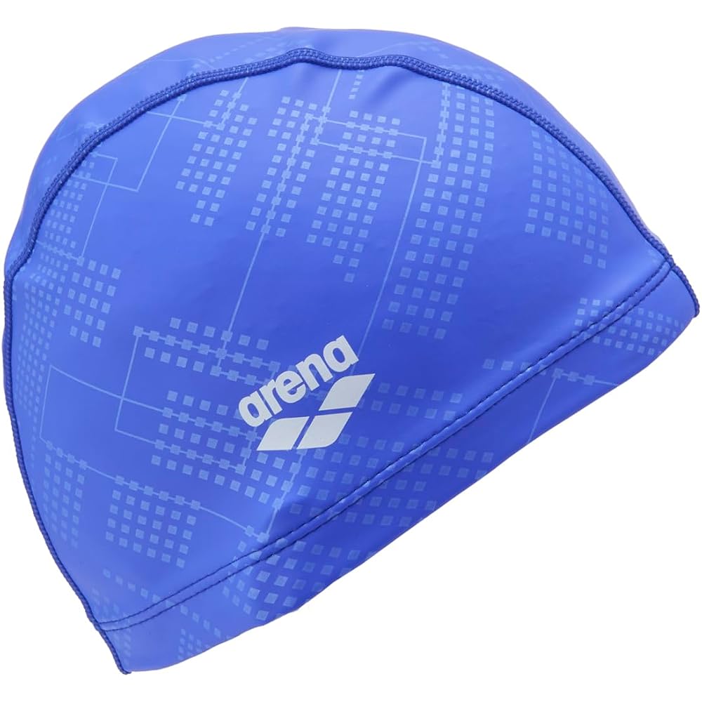 Arena Unisex 2-Way Silicone Swim Cap Free Size Patterned Fitness Swim Gear AS5SSC31U