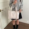 Abandoned Soil Style Portable Motorcycle Bag, New Trendy Korean Version, Retro Tote Bag, Women's High-end Large Capacity Armpit Bag