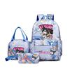 Student Schoolbag Cartoon Cute Large Capacity Backpack Lightweight Waterproof Middle School Student Backpack