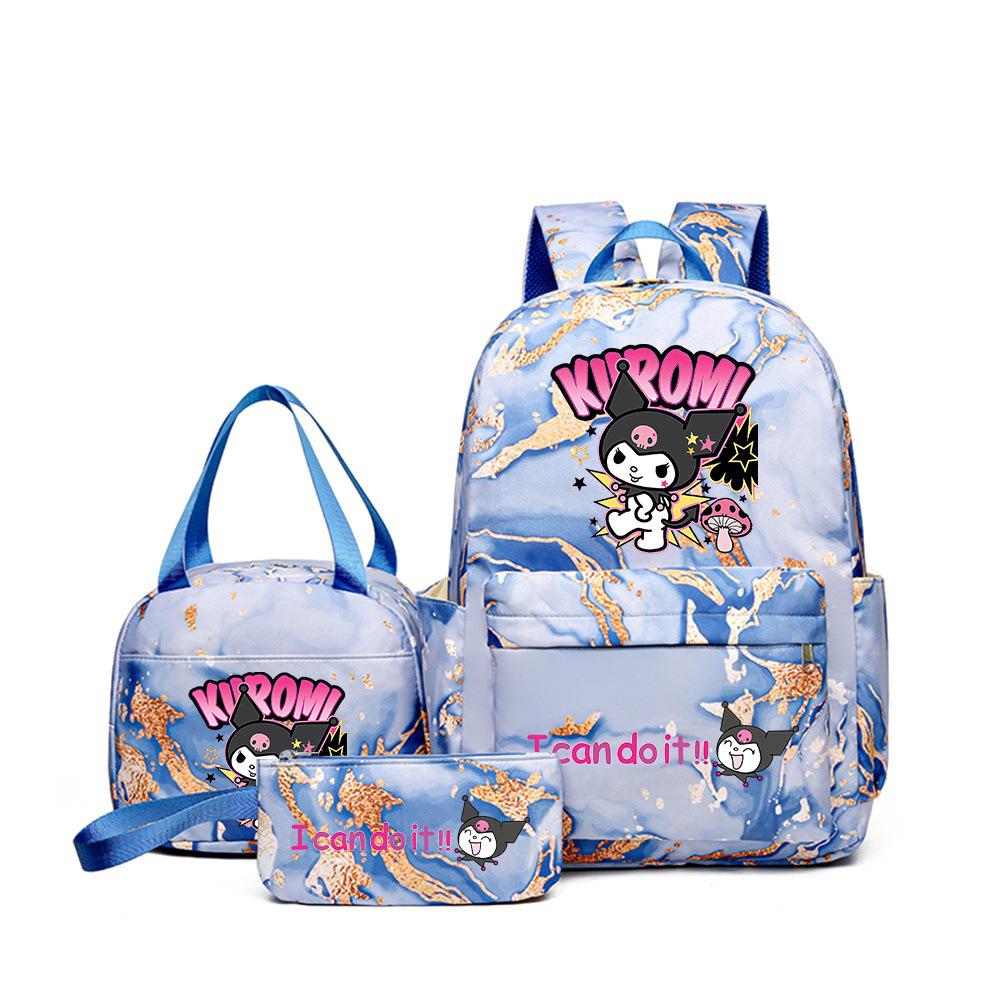 Student Schoolbag Cartoon Cute Large Capacity Backpack Lightweight Waterproof Middle School Student Backpack