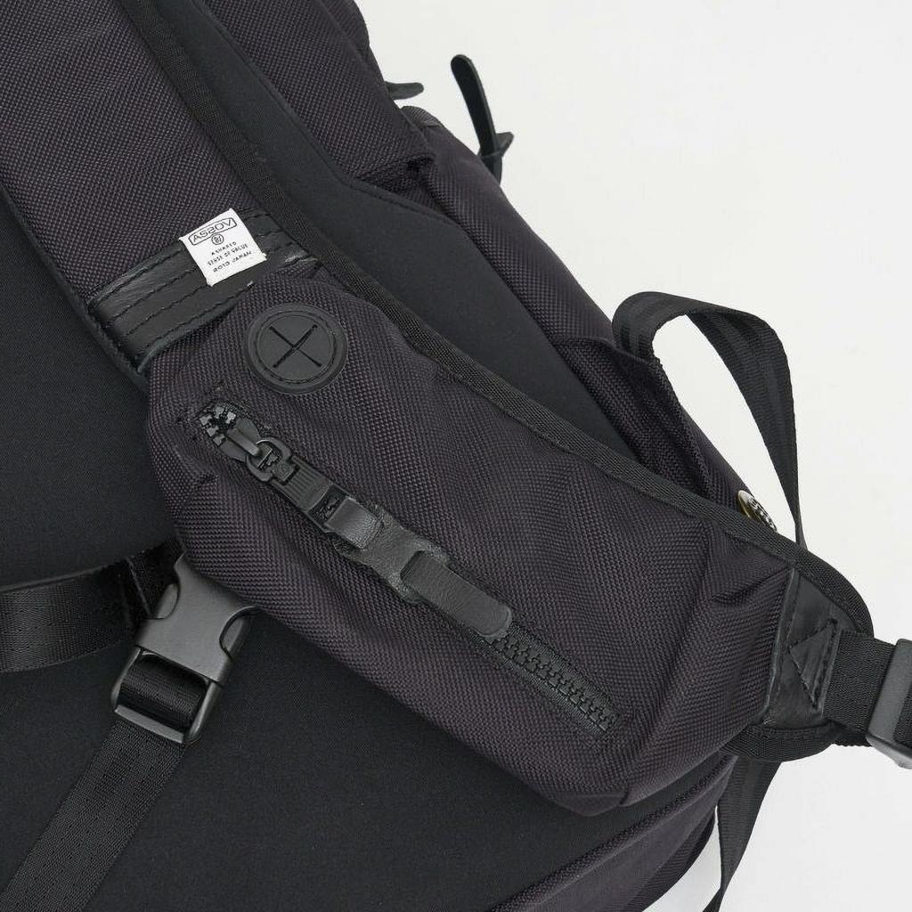 ASSOB Ballistic Nylon Daypack, Black, ASV-61329-BK