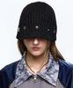 Aleseueseussi Rivet Bucket Beanie - Black