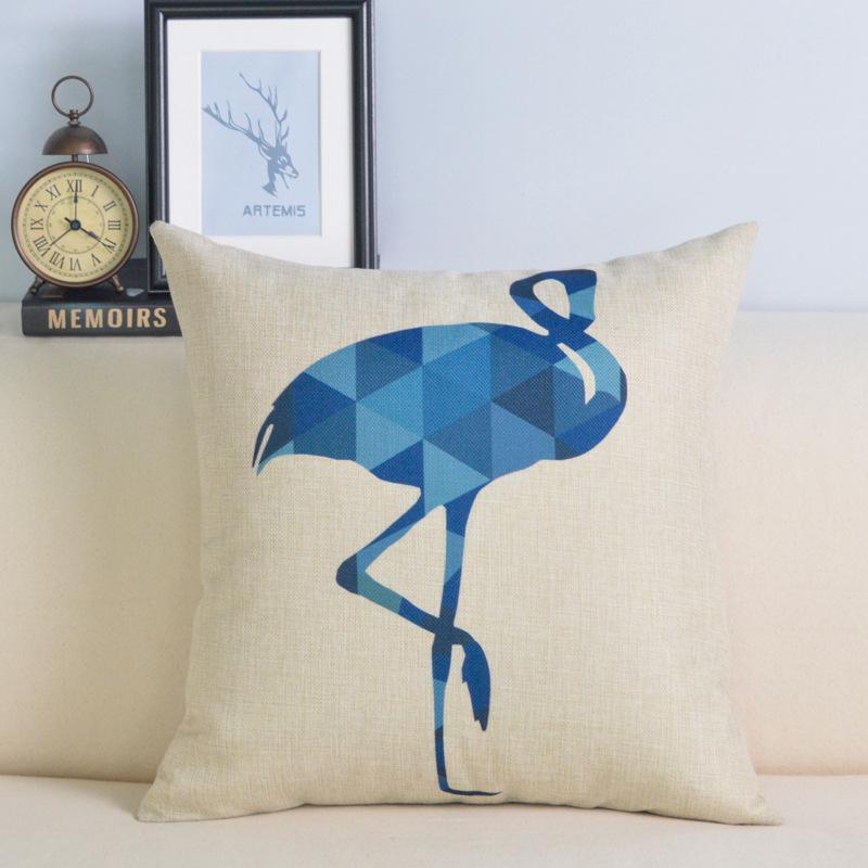 Pillow Cushion Cover Pillow Case Office Waist Back Sofa Seat Bedside Protection Pillow on The Head of The Bed Is Suitable for Nordic Household Use