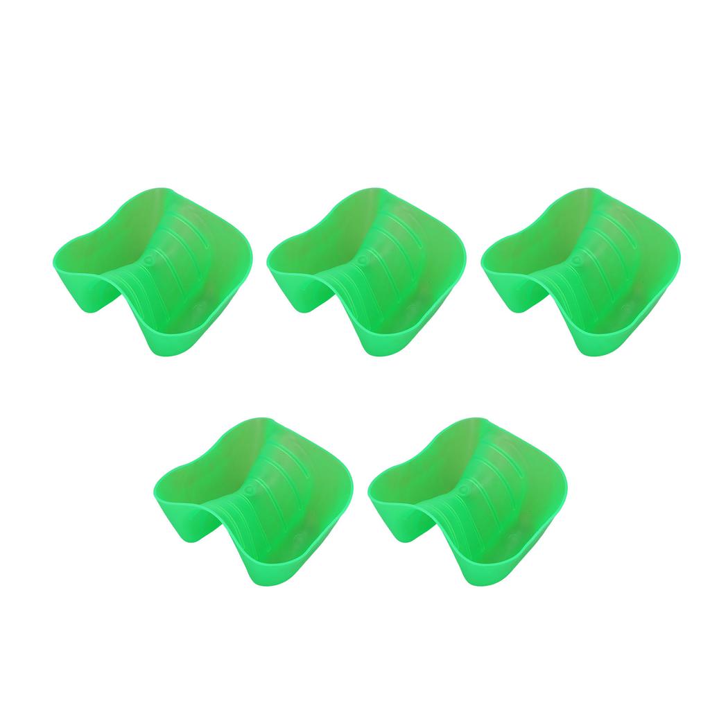 5 PCS Rubber Fishing Gloves Anti Slip Fish Catcher Hand Guard Fish Catching Gloves Fishing Supplies