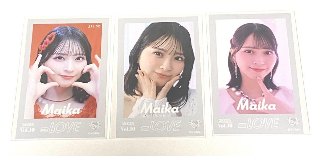 

[USED] =LOVE Maika Sasaki Mini Photo Card Vol.10