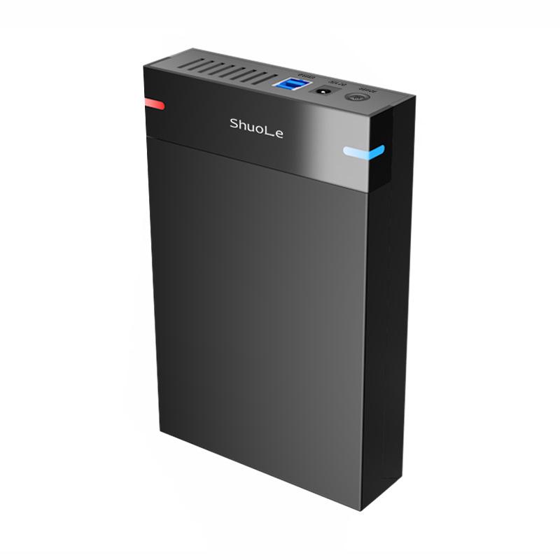 ShuoLe 3.5" USB 3.0 Tool-Free High-Speed External Hard Drive Enclosure