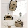 Borsa Termica Pranzo Leggera Resistente Poliestere Manico Raffinato Chiusura Lampo, Contenitore Termico Pasti Borsa Pranzo Elegante Chiusura Lampo Resistente