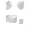 2 Pieces Makeup Holder Tray, Cosmetic Storage Box, Elegant Display Case for Countertop