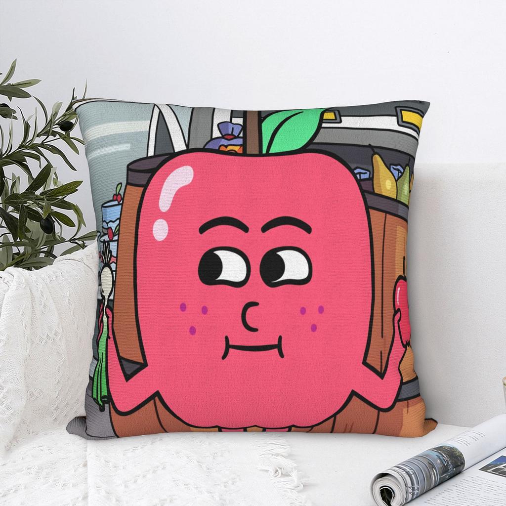 Apple and Onion Pillow Cover Graphic Cushion Cover Fashion Pillow Case For Living Room Chair