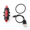 Bike Tail Light Multi Lighting Modes Rear Lamps Rechargeable Waterproof Cycling Warning Lights Household Shop Riding Accessories