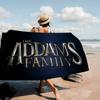 Classic movie T-The A-Addams F-Family Wednesday Big Microfiber Beach Towels Quick Dry Towel Sand Beach Towels Pool Towel
