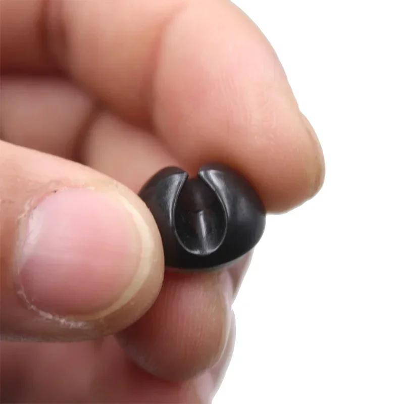 Mini Silicone Cable Organizer Car Wire Clip Ties Wire Storage Home Office Computer Cell Phone USB Cable Holders Auto Accessories