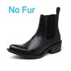 Fashion Brand British Style Business Boots Men Genuine Leather Chelsea Boots New Casual Leather Outdoor Office Shoes Big Size:38-46Boots