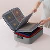 Multi-Layer Document Organizer Bag, Large Capacity Home File Holder, Passport ID Card Storage Case, Multi-Functional Card Holder