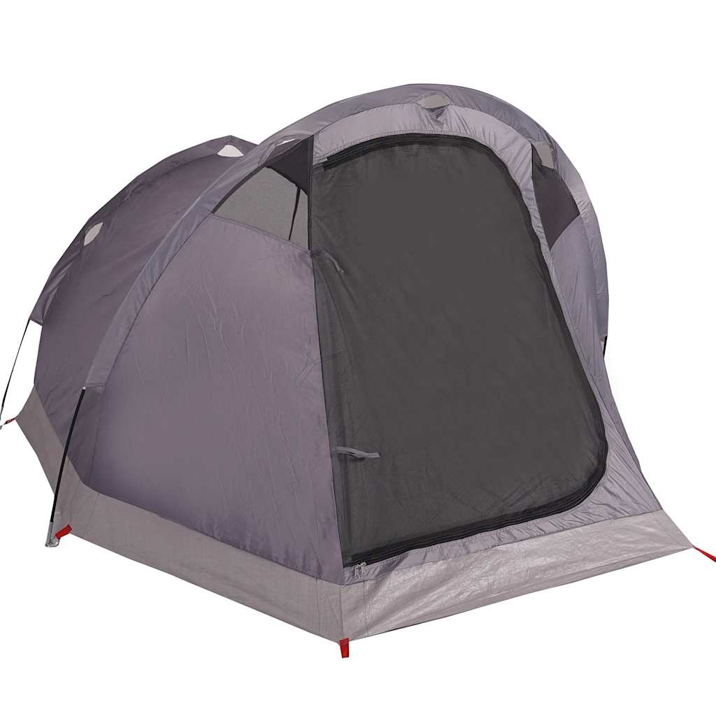 Tunnel Tent for 3 Persons Brown Waterproof