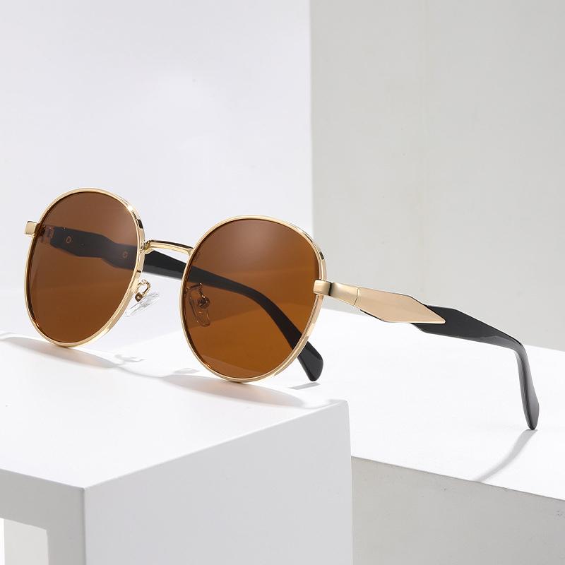 Glasses For Women Fashion Retro Cat-eye Contrasting Colors High-end High-definition Fashionable Anti-blue Light