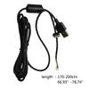 Mouse USB Cable for G502X Wireds Gaming Mouse USB Charging Nylons Braideds Cable Cord