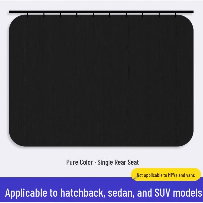 Car Sunshade Curtains: Blackout, Heat Insulation, Privacy, Cartoon Design
