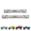 INJORA Stainless Steel Center Drive Shaft D-Shaped Hole For 1/24 RC Crawler Axial SCX24 Jeep JLU C10 Bronco Base Camp 4Runner