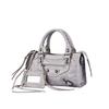 Women's Mini Crossbody Tassel Bag - Medium/Small Size, Motorcycle Style