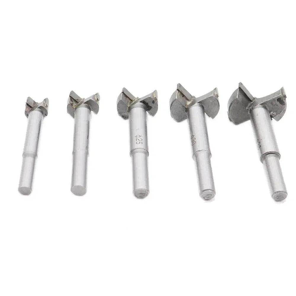 1pc Wood Drill Bit Set - Self-Centering Hole Saw Cutter (15-35mm)