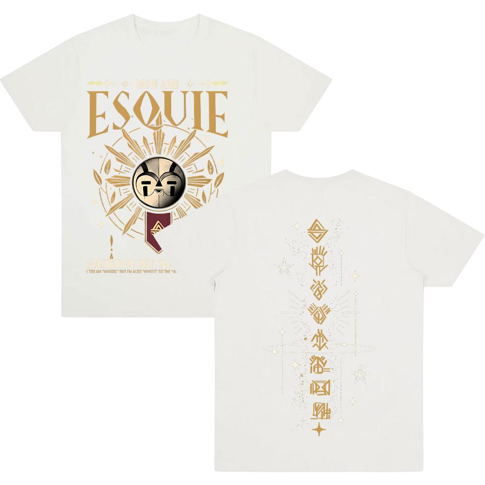 Clair Obscur Expedition 33 T Shirts Expedition 33 Esquie Resin Suncatcher Graphic Tee Men Women Fashion Summer Cotton Y2K Tops