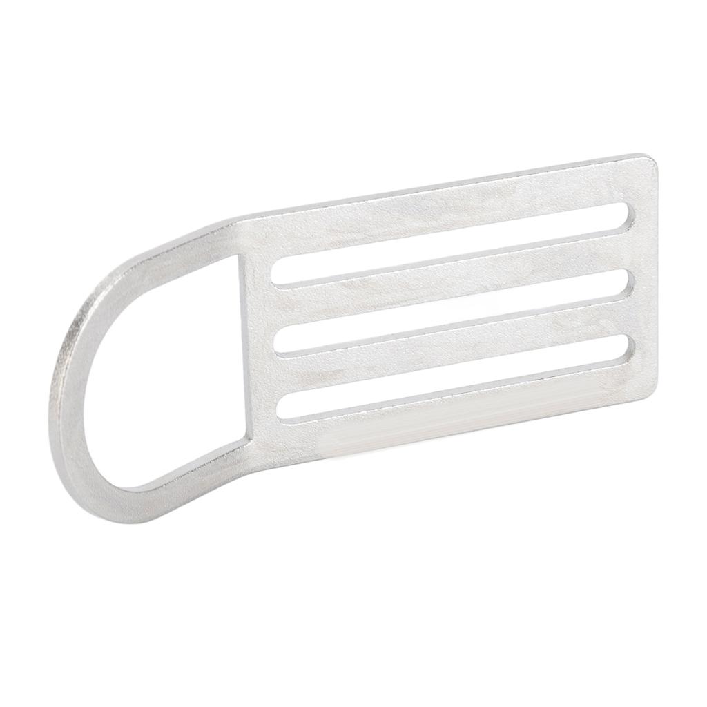 Weight Belt D Ring Stainless Steel Diving Weight Belt Keeper Stopper with D Ring for for Seawater