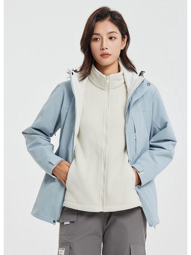 Duke Three-Proof Detachable Inner Layer Storm Jacket – Custom Logo Outdoor Trendy Mountaineering & Cycling Cotton Jacket