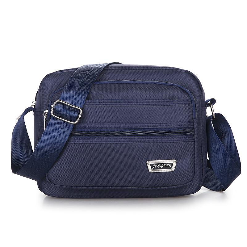 [Six zipper bags] Multi-layer small bags, men's bags, messenger bags, business bags, wallets, men's waterproof shoulder bags