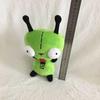 28cm Green Alien Plush Toy With 3D Eyes Soft Stuffed Animal Doll Cute Collectible Figure Christmas Gift For Kids