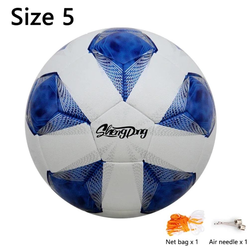 Football High Quality Soccer Balls Official Size 5 PU Material Seamless Goal Team Outdoor Match Game Training Ballon
