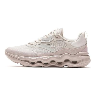 Stoßdämpfende Atmungsaktive Low-Top Trainingsschuhe Damen Sneaker Hellgrau 122337711-3