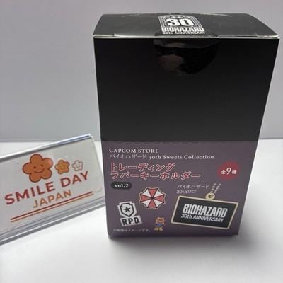 Resident Evil 30th Anniversary Rubber Keychain Vol 2 Box