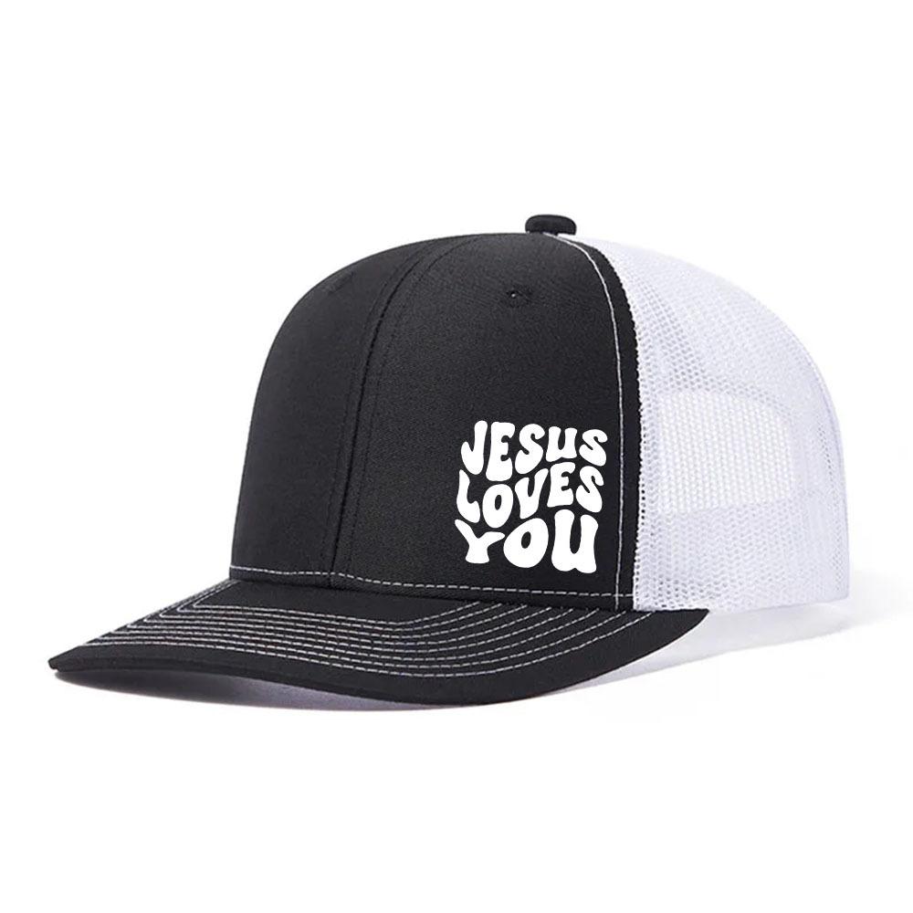 Love You Fashion Hip Hop Casual Men'S And Women'S Mesh Cap Adult Adjustable Cap Sun Hat Baseball Cap