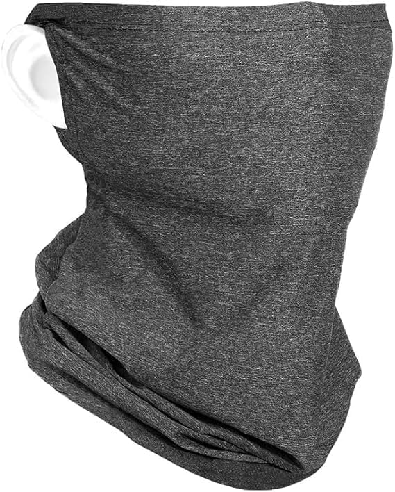 

Neck Cover, Sun Protection, Face Cover, Cooling, UV Protection, Sweat Absorbent, Quick Drying, Unisex, UV Protection, Windproof, Elastic сірий колір