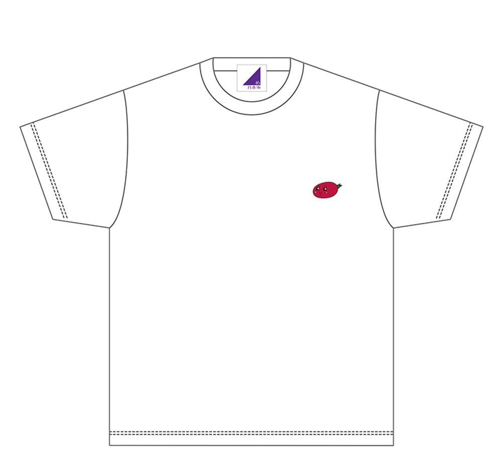 

[Nogizaka46] Памятная футболка в честь дня рождения Ая Огава, июнь 2025 (JP, Алфавит, L, Белый)