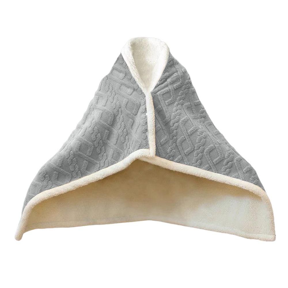 Coral Fleece Lazy Shawl Thick Warm Winter Shawl New Warm Blanket Winter Season